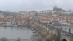 Pražský hrad, Karlův most, Vltava