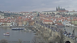 Pražský hrad, Karlův most, Vltava