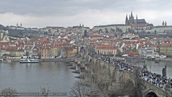 Pražský hrad, Karlův most, Vltava