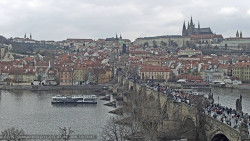 Pražský hrad, Karlův most, Vltava