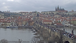 Pražský hrad, Karlův most, Vltava