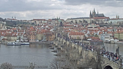 Pražský hrad, Karlův most, Vltava