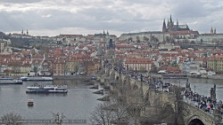 Pražský hrad, Karlův most, Vltava