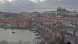 Pražský hrad, Karlův most, Vltava