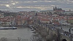 Pražský hrad, Karlův most, Vltava