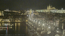 Pražský hrad, Karlův most, Vltava