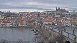 Pražský hrad, Karlův most, Vltava
