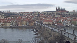 Pražský hrad, Karlův most, Vltava