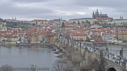 Pražský hrad, Karlův most, Vltava