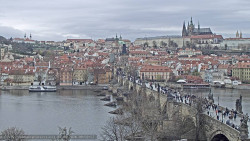 Pražský hrad, Karlův most, Vltava