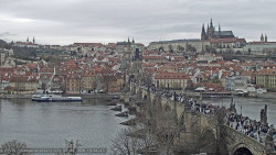 Pražský hrad, Karlův most, Vltava