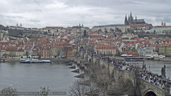 Pražský hrad, Karlův most, Vltava