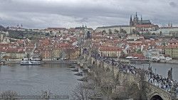 Pražský hrad, Karlův most, Vltava