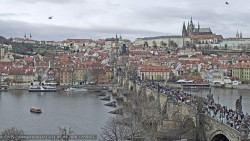 Pražský hrad, Karlův most, Vltava