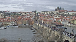 Pražský hrad, Karlův most, Vltava