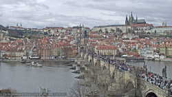 Pražský hrad, Karlův most, Vltava