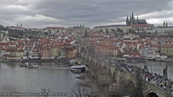 Pražský hrad, Karlův most, Vltava