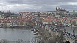 Pražský hrad, Karlův most, Vltava