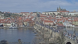 Pražský hrad, Karlův most, Vltava