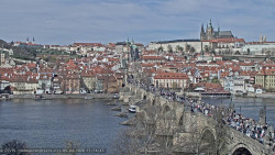 Pražský hrad, Karlův most, Vltava