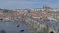 Pražský hrad, Karlův most, Vltava