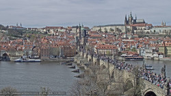 Pražský hrad, Karlův most, Vltava