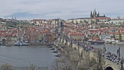 Pražský hrad, Karlův most, Vltava