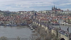 Pražský hrad, Karlův most, Vltava