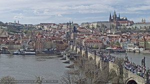 Město Praha - Pražský hrad, Karlův most, Vltava - 5.4.2026 v 15:30 Město Praha - Pražský hrad, Karlův most, Vltava - 5.4.2026 v 15:30