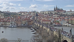 Pražský hrad, Karlův most, Vltava