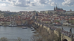 Pražský hrad, Karlův most, Vltava