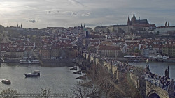 Pražský hrad, Karlův most, Vltava