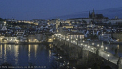 Pražský hrad, Karlův most, Vltava