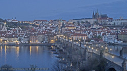 Pražský hrad, Karlův most, Vltava