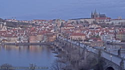 Pražský hrad, Karlův most, Vltava
