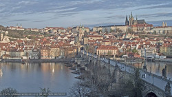 Pražský hrad, Karlův most, Vltava