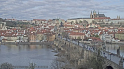 Pražský hrad, Karlův most, Vltava