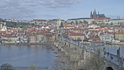 Pražský hrad, Karlův most, Vltava