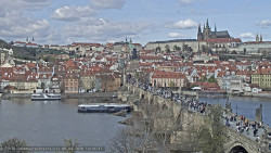 Pražský hrad, Karlův most, Vltava