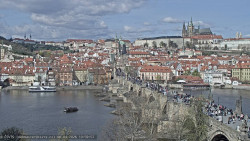 Pražský hrad, Karlův most, Vltava