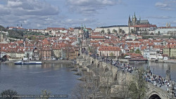 Pražský hrad, Karlův most, Vltava