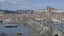 Pražský hrad, Karlův most, Vltava