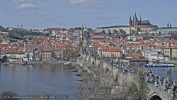 Pražský hrad, Karlův most, Vltava