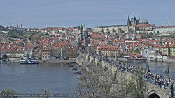 Pražský hrad, Karlův most, Vltava