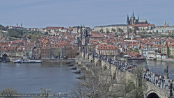 Pražský hrad, Karlův most, Vltava