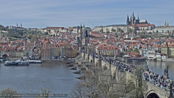 Pražský hrad, Karlův most, Vltava