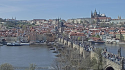 Pražský hrad, Karlův most, Vltava