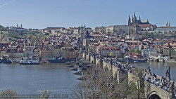 Pražský hrad, Karlův most, Vltava