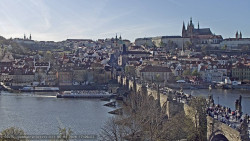 Pražský hrad, Karlův most, Vltava