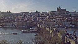 Pražský hrad, Karlův most, Vltava